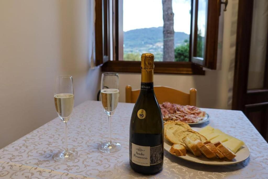 Tenuta Da Mose Con Vista Sui Colli Asolani Monfumo Luaran gambar