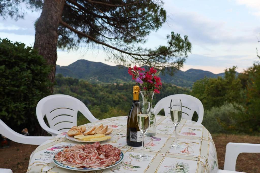 Tenuta Da Mose Con Vista Sui Colli Asolani Monfumo Luaran gambar